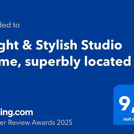 Bright & Stylish Studio Home, Superbly Located SJJ Exterior photo